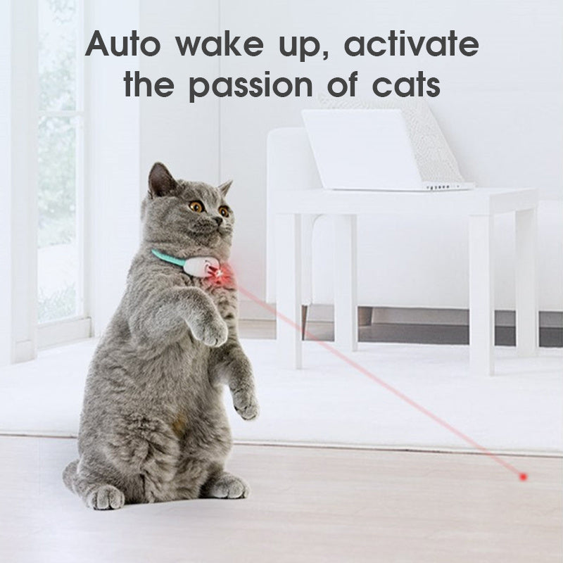 Slimme Kattenhalsband - Laser & USB Oplaadbaar