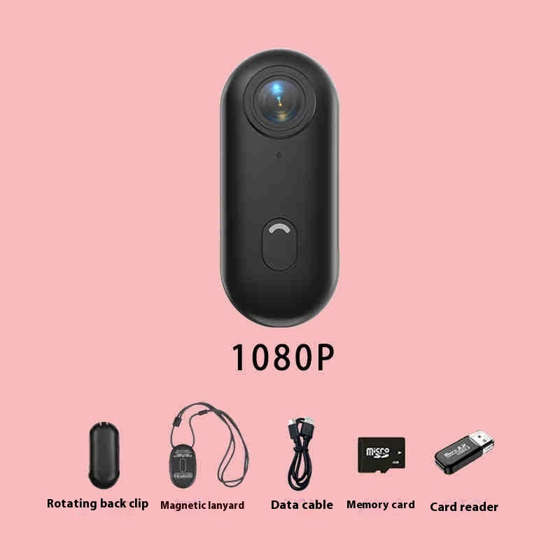 Compacte 4K Action Cam – Helm- & Fietsbevestiging