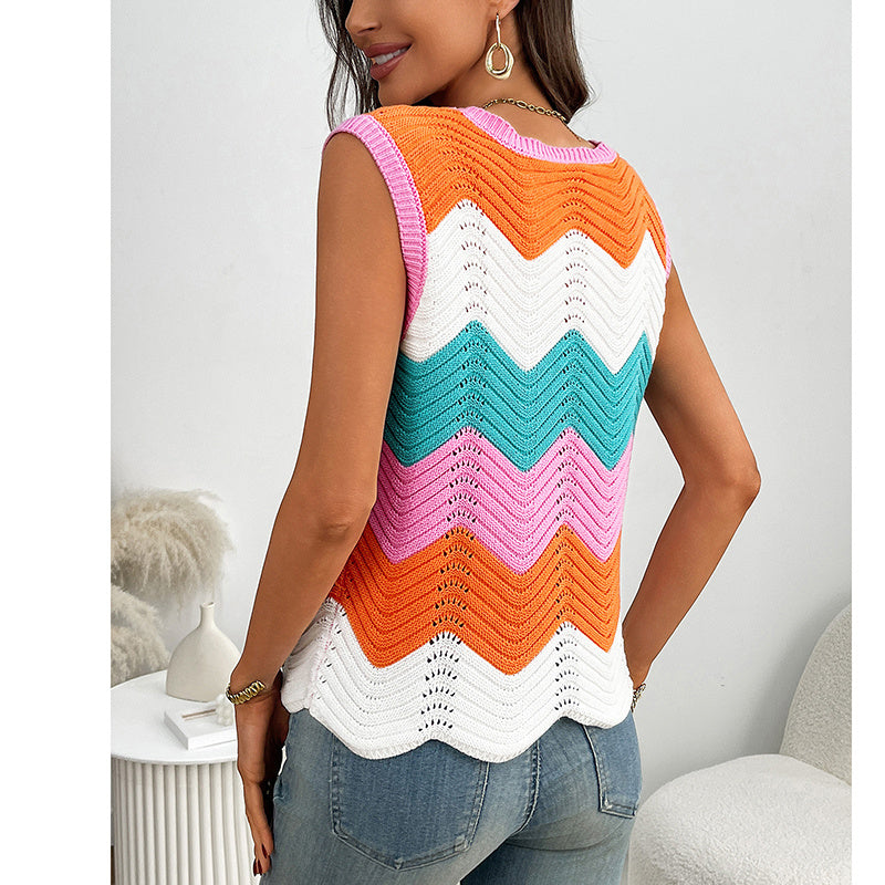 Dames Gebreide Top – Trendy pasvorm