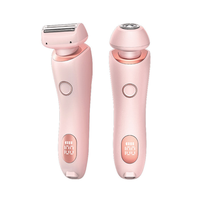 2-in-1 Elektrisch Scheerapparaat voor Vrouwen – Pijnloos, Waterdicht en USB Oplaadbaar