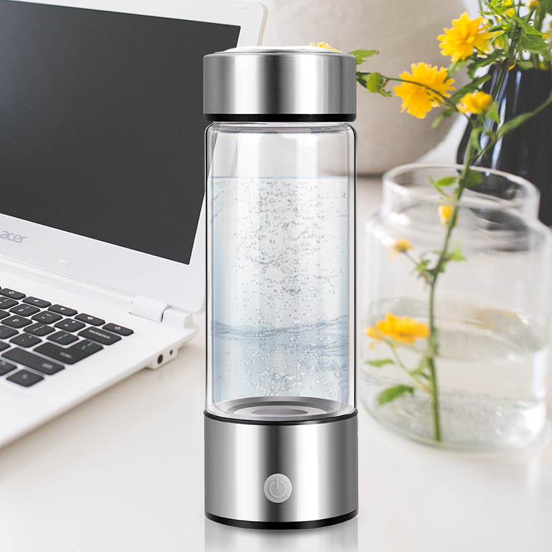 Waterfles met Waterstofverrijking – Borosilicaatglas