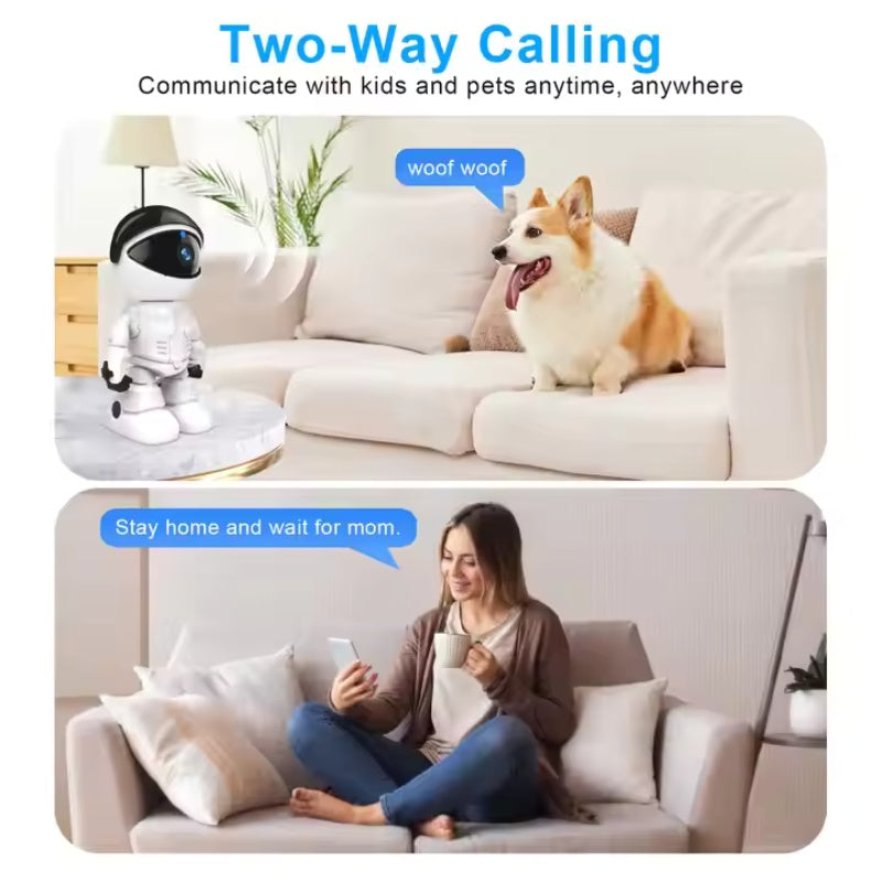 Smart Robot Digitale Beveiligingscamera – Wifi-functionaliteit