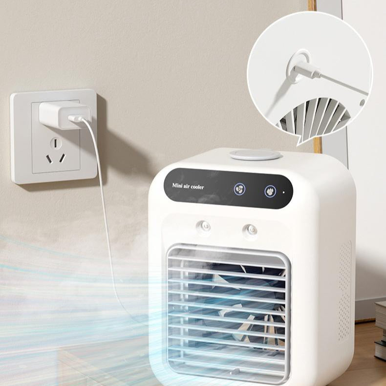 Draagbare Airco Ventilator met Waterkoeling
