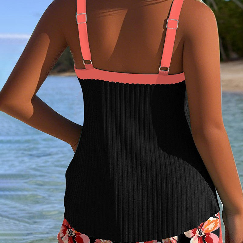 Dames Tankini Set – Zwemkleding 2-delig