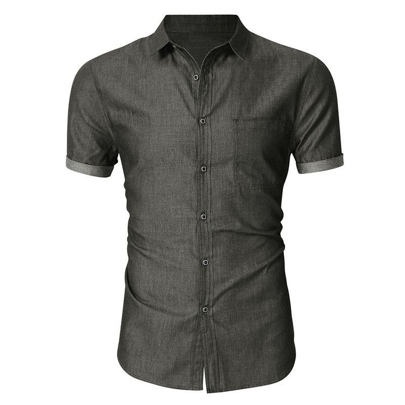 Heren Denim Cardigan – Casual