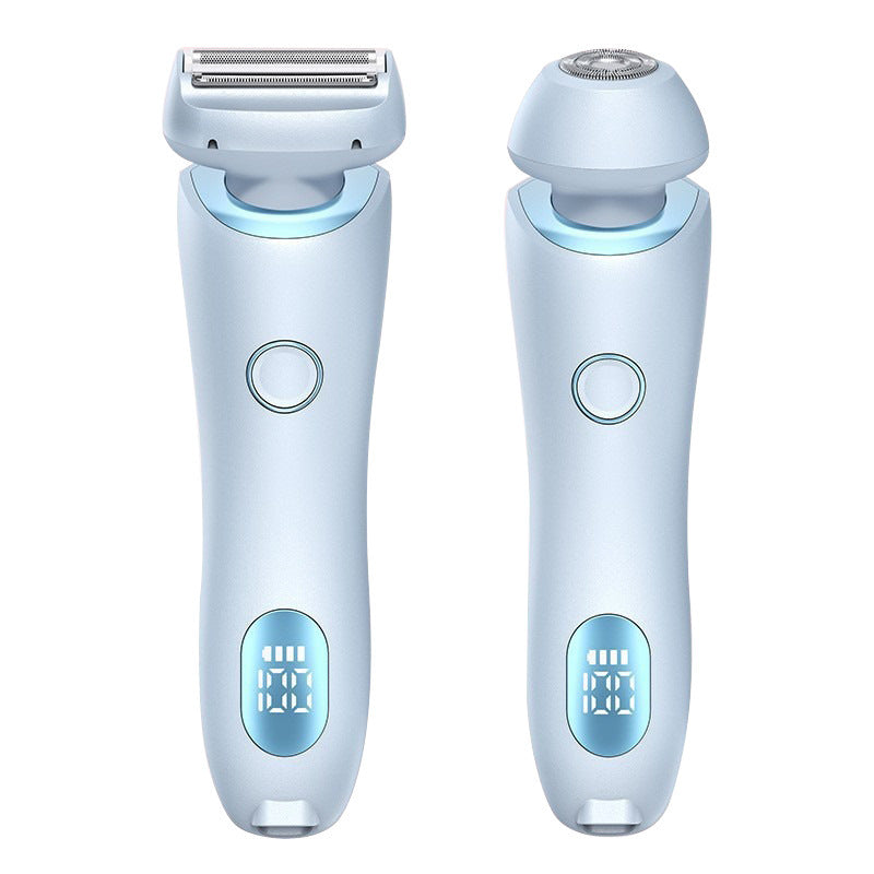 2-in-1 Elektrisch Scheerapparaat voor Vrouwen – Pijnloos, Waterdicht en USB Oplaadbaar