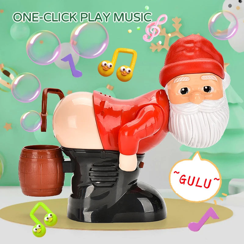 Elektrische Kerstman Bellenblaasmachine – Met Muziek, Licht & Bubbels