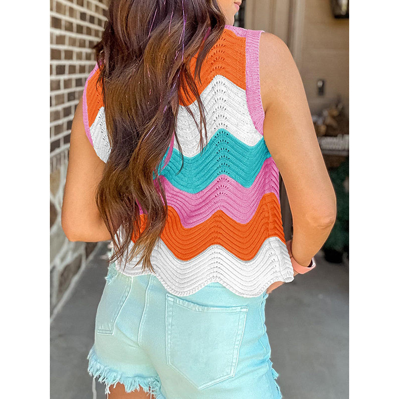 Dames Gebreide Top – Trendy pasvorm