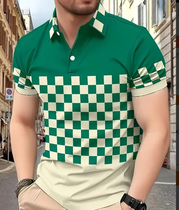 Heren Polo Shirt – Print & Effen