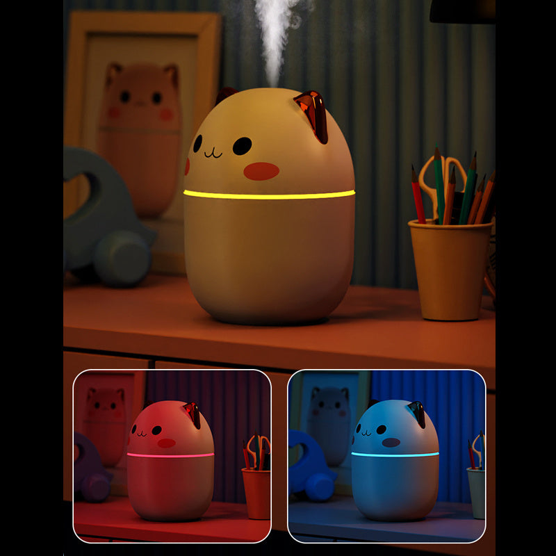 Kat Design Luchtbevochtiger – Stille USB Aroma Diffuser met LED & Koele Mist