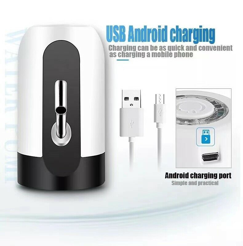 Elektrische Waterpomp voor Gallonflessen – USB Oplaadbaar