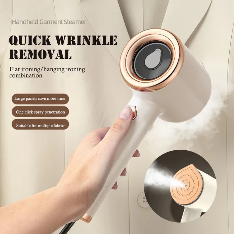 Mini Handheld Kledingstomer – 33 W, Draagbaar & Verticaal – USB/US Plug