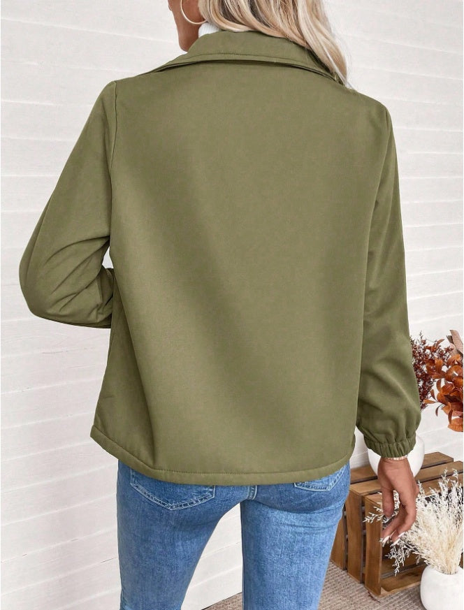 Dames Gevoerde Cardigan – Met rits