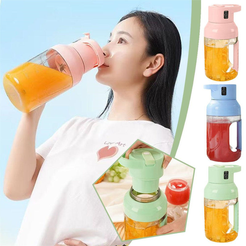 Draagbare Stijlvolle Juicer - RVS - USB-Oplaadbaar