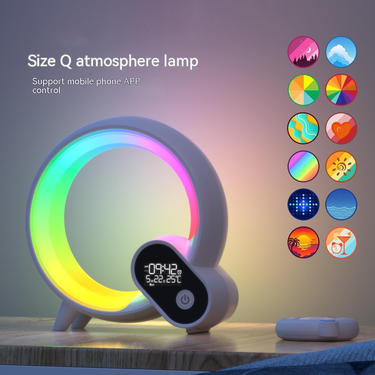 Slimme Nachtlamp – Met Verlichting & Rustgevende Geluiden – App-bediening