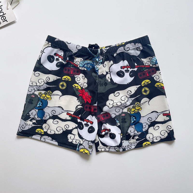 Heren Zwemshort – Tropisch Design – Sneldrogend